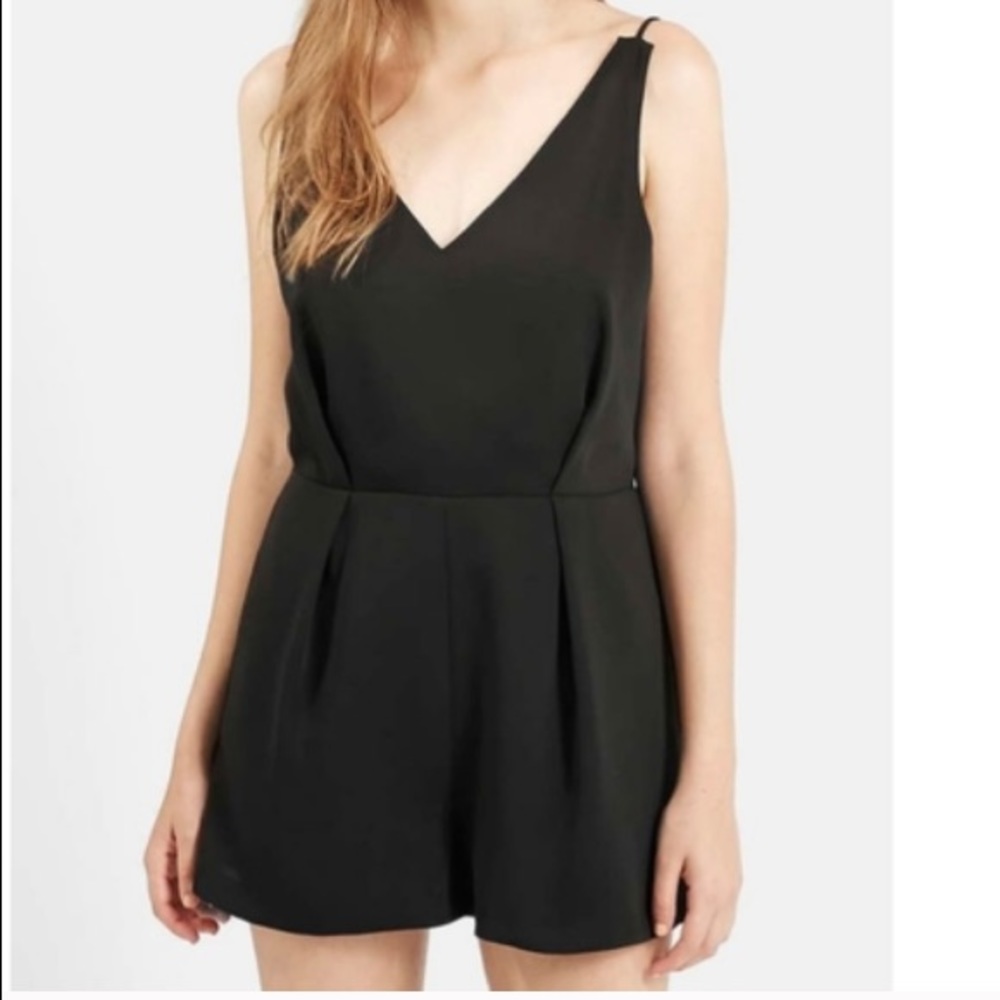 Black Topshop Romper